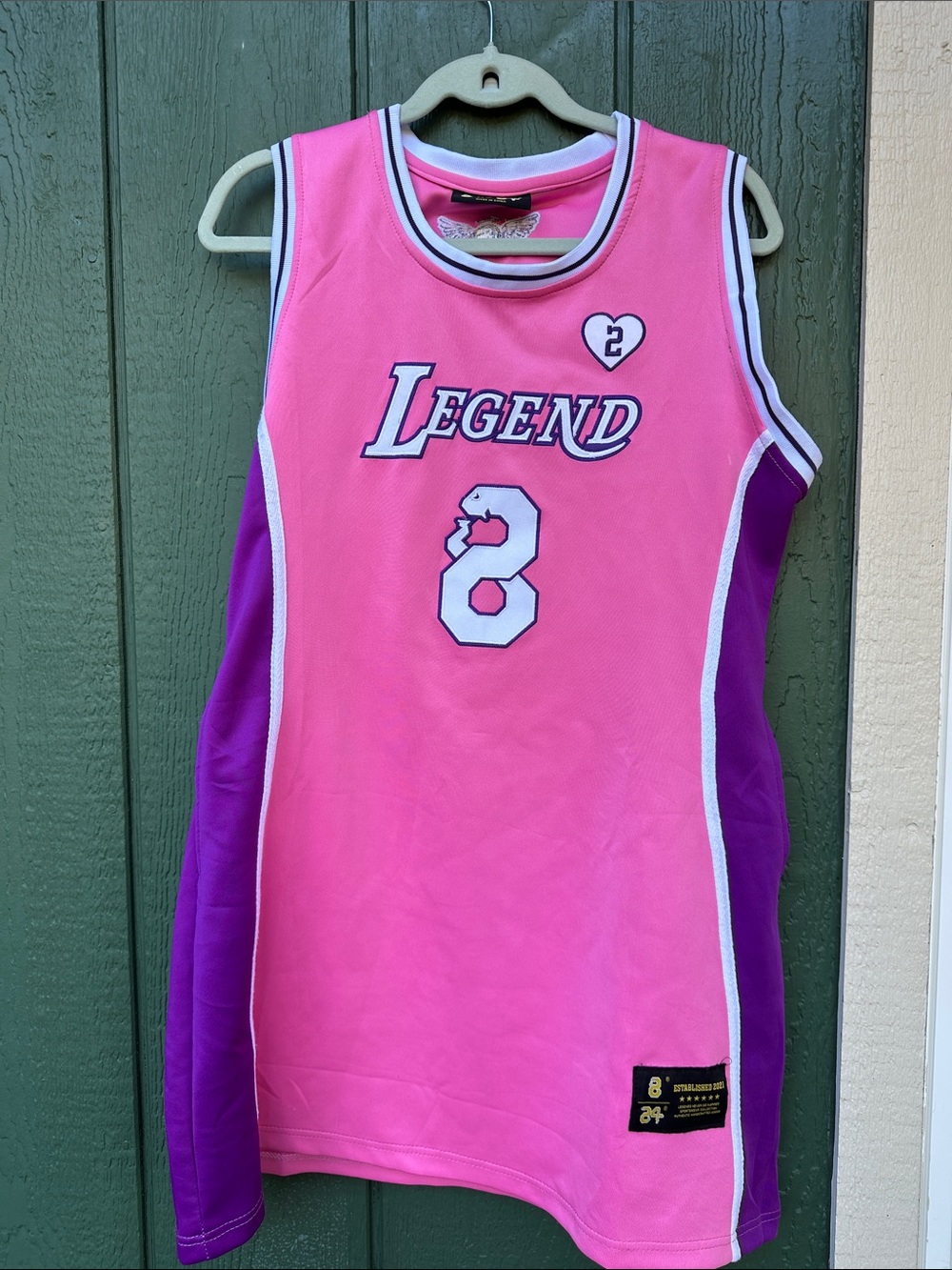 Kobe Bryant tribute dress - 'Miss You'